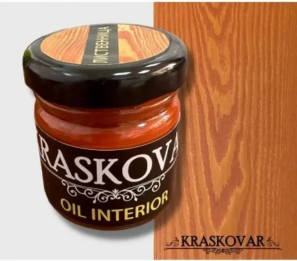 Масло для интерьера Kraskovar Deco Oil Interior Махагон 40 мл