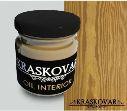 Фото для Масло для интерьера Kraskovar Deco Oil Interior Тик 40 мл