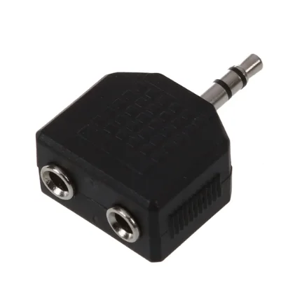 Фото для Переходник 3.5мм шт - 2x3.5мм гнезда стерео