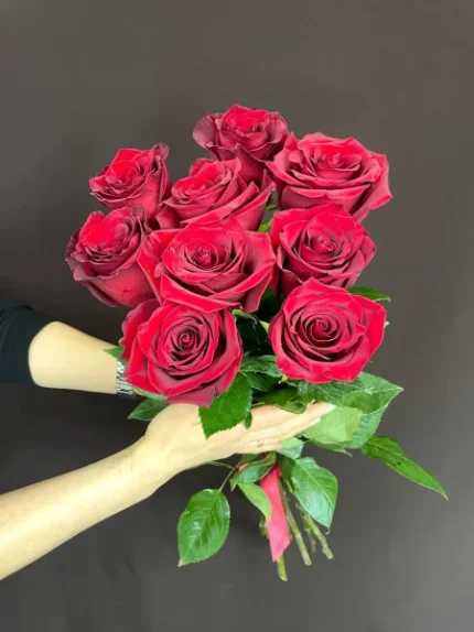 Фото для 9 красных роз