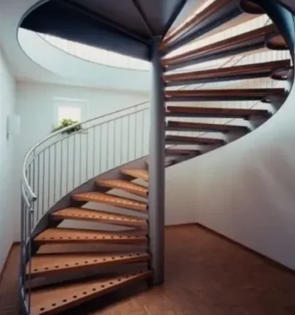 Изготовление металлических спиральных лестниц