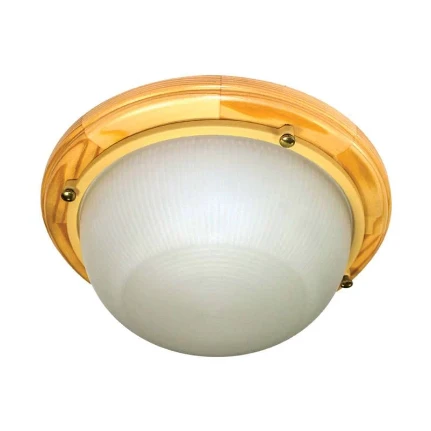 Фото для Светильник Элетех "Самарканд" 1301 Круг малый НПП 03-60-013 матов/корпус дер.сосна