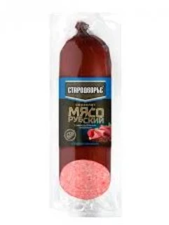 Фото для Колбаса Сервелат Мясорубский 350гр с окороком*6