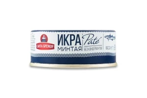 Фото для Икра минтая Пате 90гр деликатесная Санта бремор*9