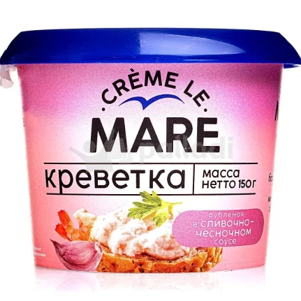 Фото для Креветка Балтийский Берег 150 гр в сливочно-чесночном соусе*6