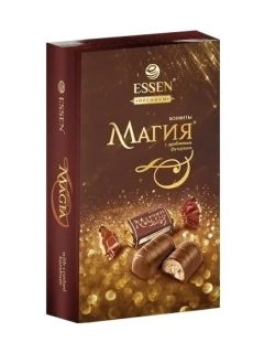 Фото для Конфеты Магия Эссен 127гр с дробленным фундуком*12