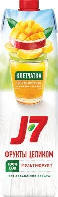 Фото для Сок J7 0,97л Мультифрукт с мякотью т/п*12