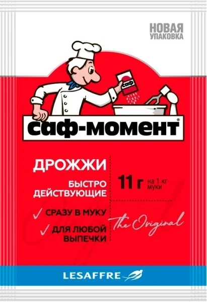 Фото для Дрожжи Саф-Левюр 11г*60