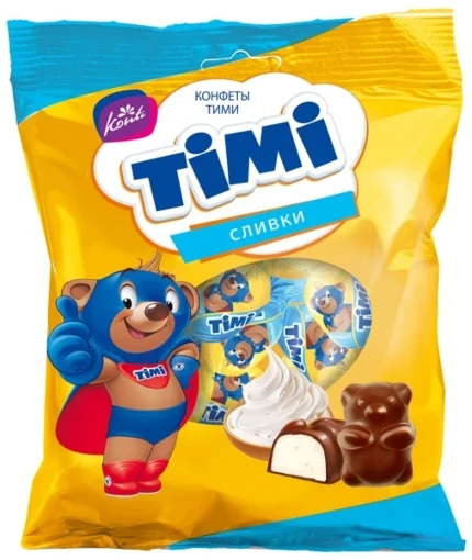 Фото для Конфеты Тими Конти 155гр суфлейные сливки*26