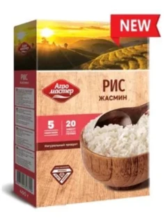 Крупа АгроМастер 400гр рис Жасмин вп*6