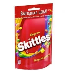 Фото для Жевательные конфеты Скиттлс 70гр фрукты в глазури*26