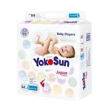 Фото для Подгузники Еко Сан S 0-6кг 64шт на липучках*4 Япония