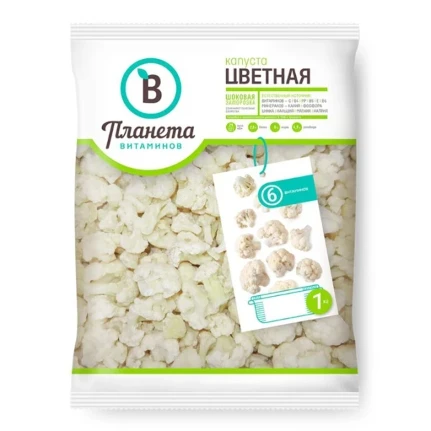 Фото для Капуста цветная Планета витаминов 1кг с/м*10