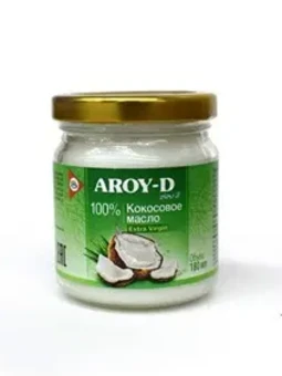 Масло кокосовое Экстра Виргин 180мл 100%с/б*12