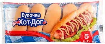 Фото для Булочка Хот Дог Бимбо 200гр*8