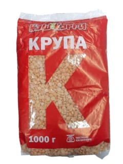 Фото для Крупа Кэш энд Кэрри 1кг горох колотый*20