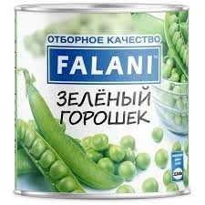 Фото для Горошек зеленый Фалани 400гр*12