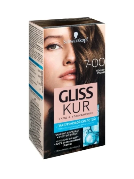 Фото для Краска д/волос Глисс Кур 7-00 Темно-русый