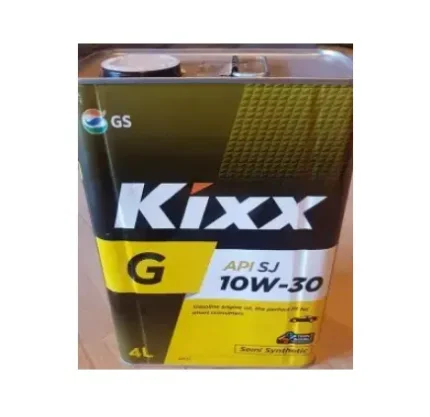 Масло моторное KIXX G 10w-30 SJ полусинтетическое 4л