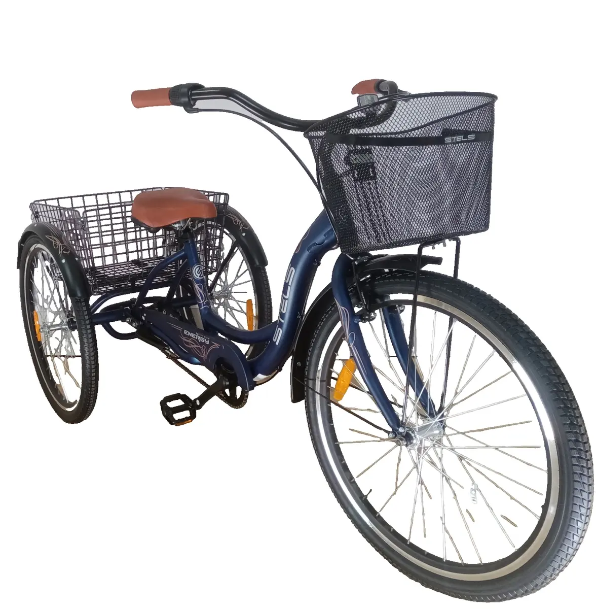 Велосипед 26" Energy-III+корзина