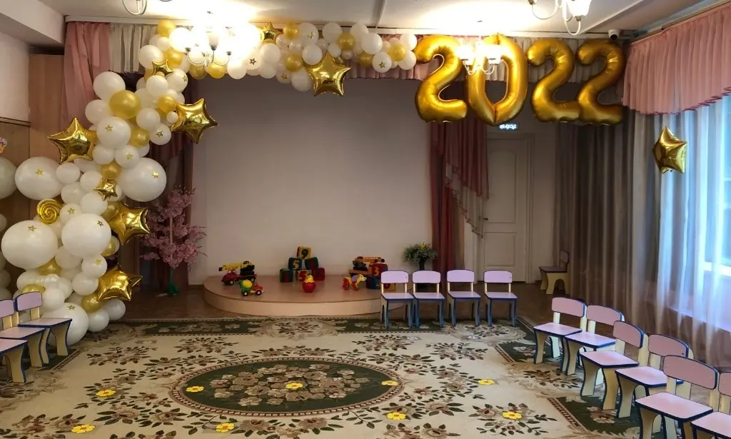 Публикация «Оформление зала на выпускной праздник в ДОУ» размещена в разделах
