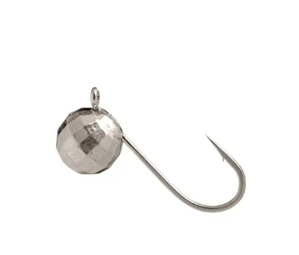 Фото для Мормышка вольфрам шар с ушком мелк.грань 2,5мм 0,14гр Sil (MW-1725-Sil) 1/10шт
