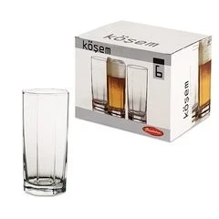 Фото для Набор стаканов стекло 6 предметов Kosem для пива 300 мл