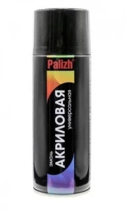 Фото для Эмаль аэрозольная универсальная БЕЛАЯ глянцевая 400мл Палиж (12)