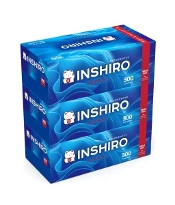 Фото для Салфетки INSHIRO картон 300шт 1х48