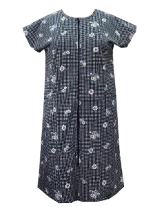 Фото для Халат жен. трикотаж на молнии арт.457-25 р.60(164) (ЧЗ)