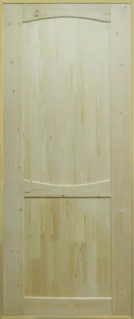 Дверь филенчатая. Фигурная, межкомнатная, сосна - 2000 - 40 - 700