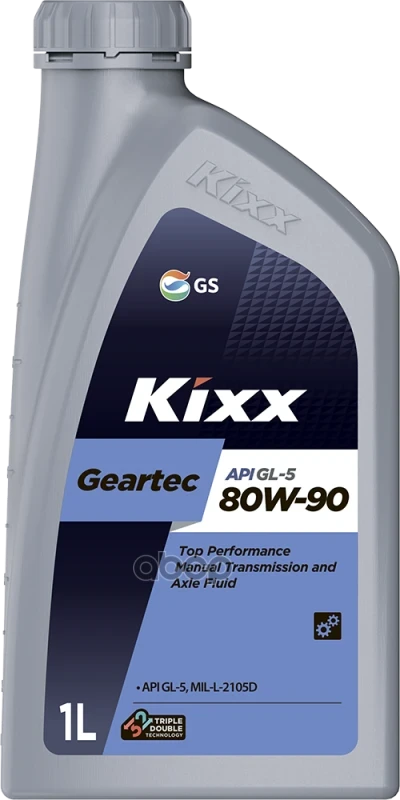 Фото для Масло Трансмиссионное Gl-5 80w90 1л Kixx Geartec L2983al1e1 Kixx арт. L2983AL1E1