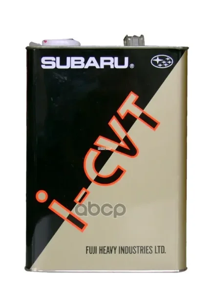 Фото для Жидкость Трансмиссионная Cvt Su I-Cvtf 4л K0415-Ya090 SUBARU арт. K0415-YA090