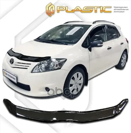 Фото для Дефлектор Капота To Auris 2010-2012г Classik Черный CA plastic арт. 2010010111052