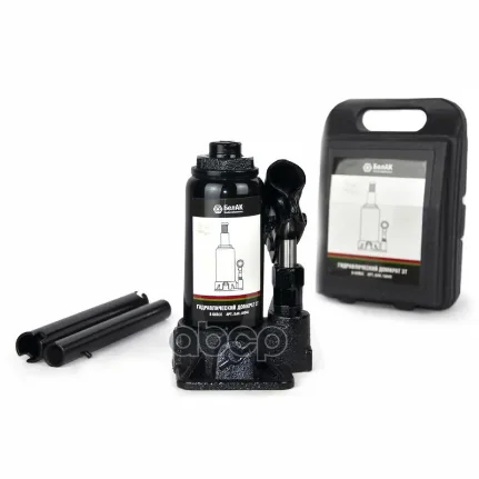 Фото для Домкрат 3т Гидравлический Бутылочный (145-285мм) Бел В Кейсе БелАК арт. БАК 10040