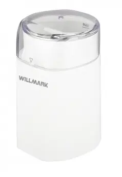 Кофемолка WILLMARK WCG-215 Белый (180Вт,60г,ротац.нож)