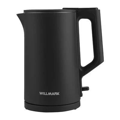 Фото для Чайник WILLMARK EK-1828PS1/8 Серый (1,8л, 2000Вт двустен. корпус,защита от перегр, контроллер)