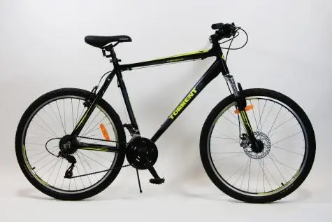 Велосипед Torrent Republic 26" черный (26",7 скор,рама сталь 18,5")
