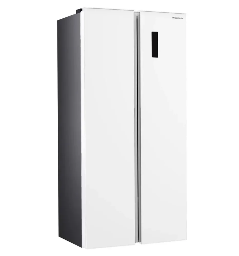Холодильник WILLMARK SBS-647IGW Белый (477л,Total NoFrost,LED,инверторн. стекл. панели)
