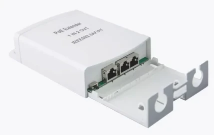 Фото для POE удлинитель разветвитель 100 мбит/с с 1 на 2 порта RJ-45 / сплиттер для камер видеонаблюдения