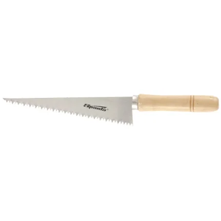 Фото для Ножовка 180 мм по гипсокартону, 6 TPI, каленый зуб 2D, деревянная рукоятка SPARTA