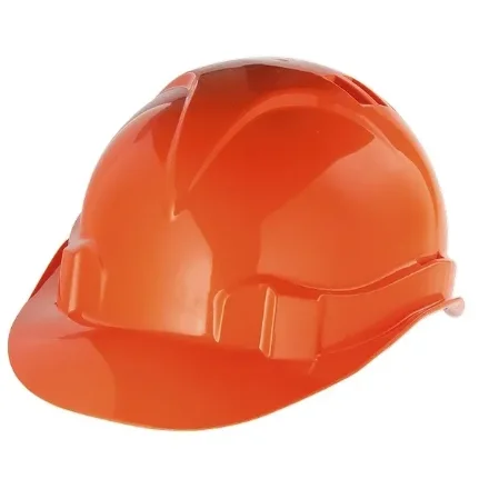 Фото для Каска защитная оранжевая из ударопрочной пластмассы