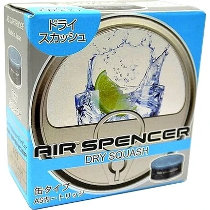 Фото для Ароматизатор на торпедо Eikosha Spirit Refill Dry Squash (Восточная свежесть), меловой, баночка 40г, арт. A-73