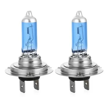 Фото для Лампа галогенная Koito White Beam H7 (PX26d, T11), 12В, 55Вт (соответствует 100Вт), 4200К, комплект 2 шт