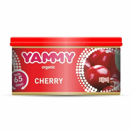 Фото для Ароматизатор на торпедо Yammy Cherry (Вишня), с растительным наполнителем, баночка 42г, арт. D021
