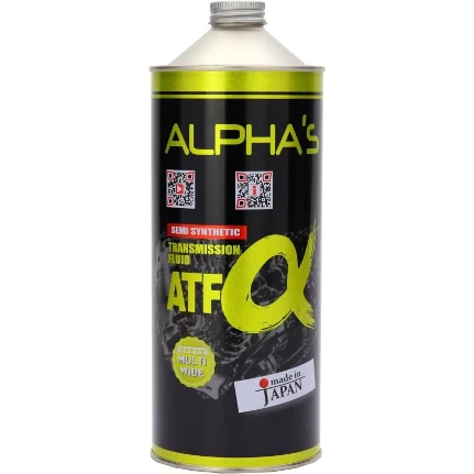 Фото для Масло трансмиссионное ALPHA'S ATF Wide 3-D, полусинтетическое, универсальное, для АКПП, 1л, арт. 792400