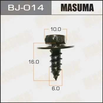 Фото для Саморез MASUMA BJ-014 6х16мм (набор 10шт)
