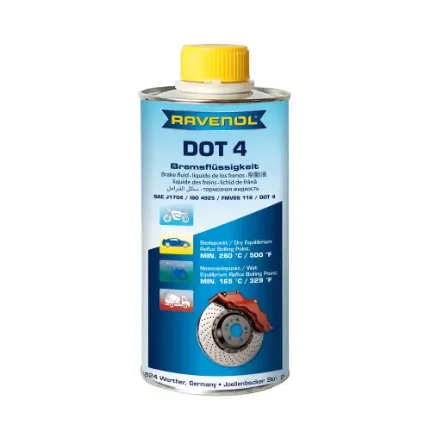 Фото для Тормозная жидкость RAVENOL DOT4 1л