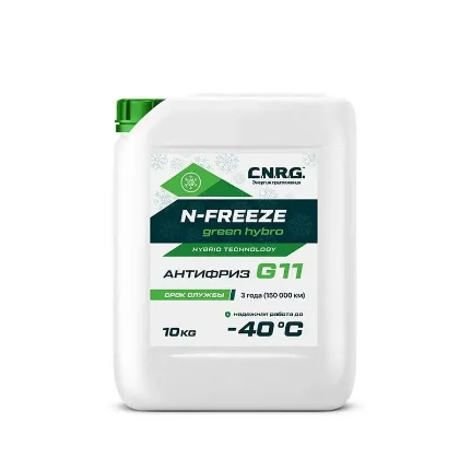 Фото для Антифриз зеленый G11 -40 N-Freeze Hybro 10кг C.N.R.G