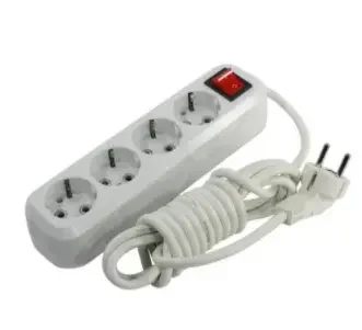 Фото для Удлинитель 5м 4розетки 16А белый 3.5кВт Smartbuy